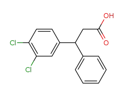 3-(3',4'-dichlorophenyl)-3-phenylpropanoic acid